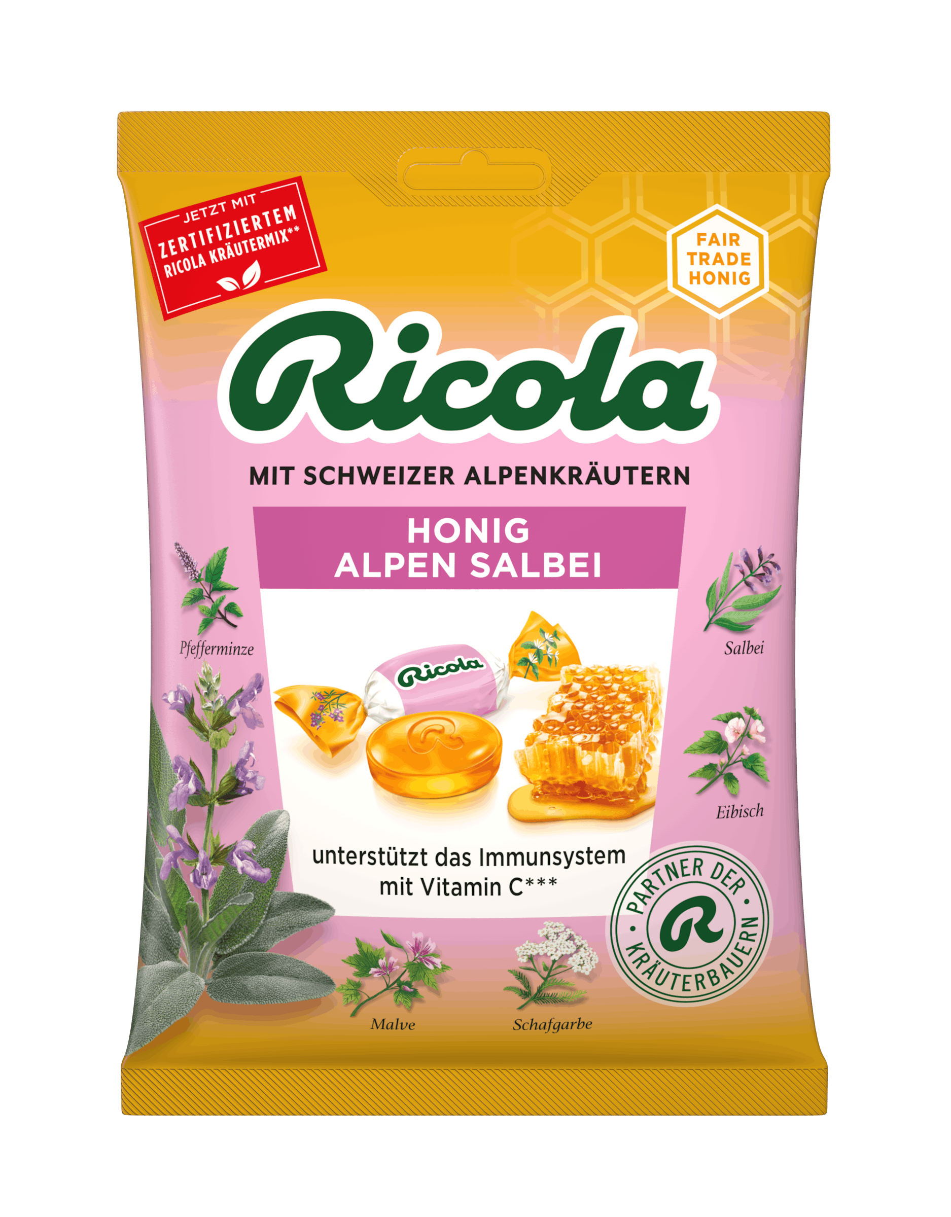 Beutel mit Miel-Sauger